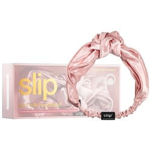 NEW Slip Pure Silk Headband Pink